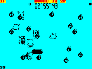 Psycho Pigs UXB screenshot 3 for ZX Spectrum